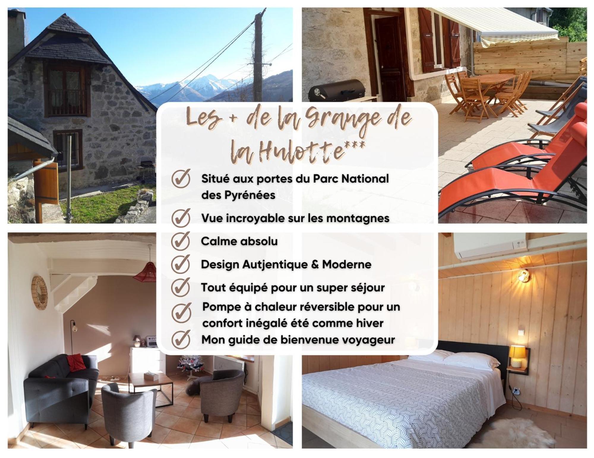Grange De La Hulotte, Gite 3 Etoiles Arras-en-Lavedan Eksteriør billede